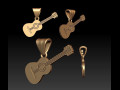 Guitar pendant 3D Model