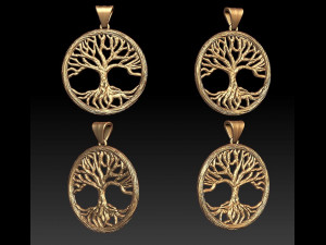 tree pendant 3D-Druckmodell