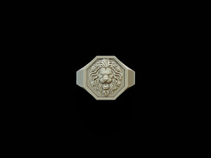 lion ring 3d print model 3D Print Model