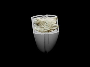 wolf ring 3D 打印模型