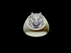 anel de lobo Modelo de Impressão 3D
