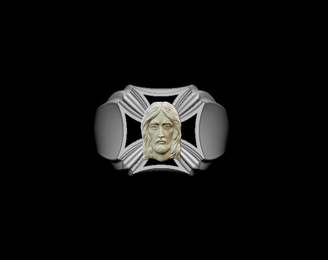 jesus ring Model Cetak 3D .c4d .max .obj .3ds .fbx .stl .blend 