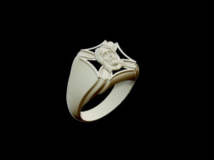 jesus ring Model Cetak 3D