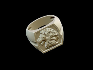 lion ring 3D Принт Модель