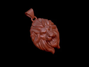 lion pendant 3D Print Model
