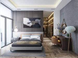 progettazione della stanza principale Modello 3D