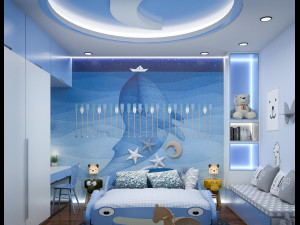 childern room Model 3D