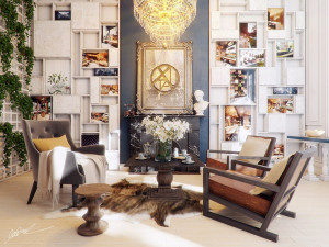 office design Model 3D