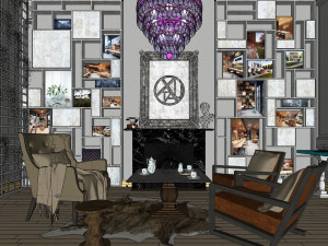office design Model 3D