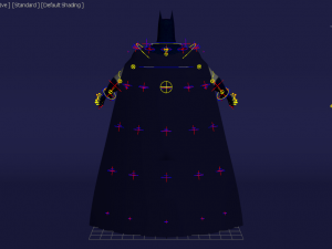 batman animated series rigged Modello 3D