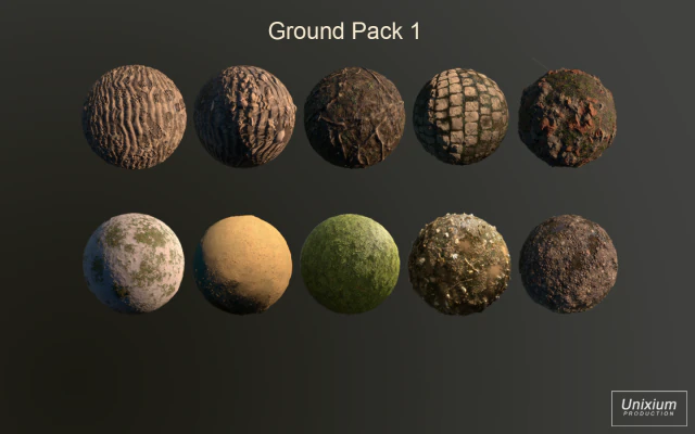 01 ground pack textures pbr CG Textures .c4d .max .obj .3ds .fbx .stl .blend 
