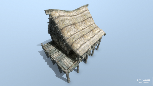 nordic house 02 Modèle 3D .c4d .max .obj .3ds .fbx .stl .blend 