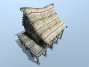 nordic house 02 3D Модель