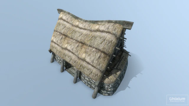nordic house 03 3D Model .c4d .max .obj .3ds .fbx .stl .blend