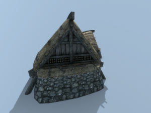 nordic house 04 3D Modell