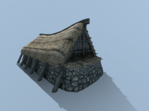 nordic house 04 3D Modell