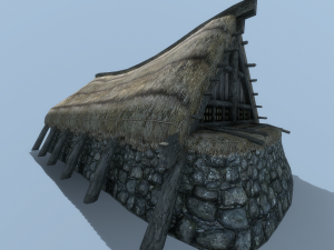 nordic house 04 3D Modell