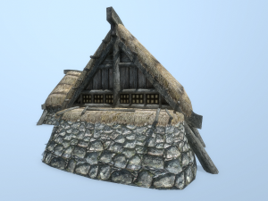 nordic house 04 3D Modell