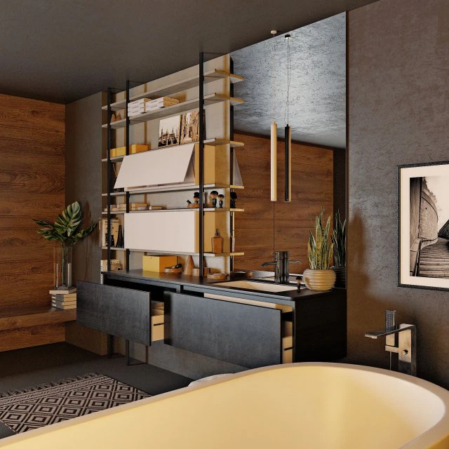 bathroom 3D Model .c4d .max .obj .3ds .fbx .stl .blend 