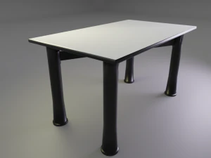 Metalltisch 3D Modell
