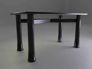 metal table 3D Model