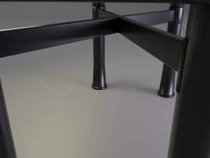 metal table 3D Model