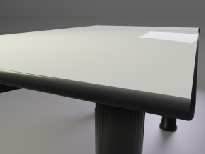 metal table Modelo 3D