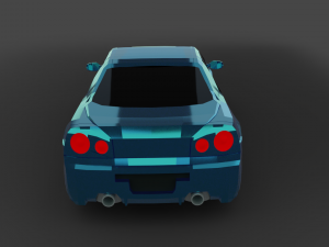 nissan gtr r34 skyline 3D Model