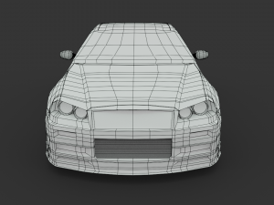 nissan gtr r34 skyline 3D Model