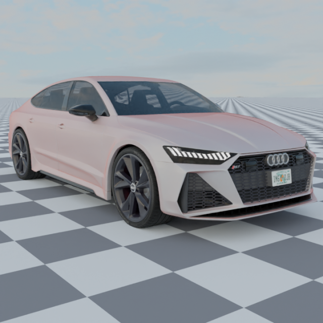 audi rs7 c8 rigged Model 3D .c4d .max .obj .3ds .fbx .stl .blend 