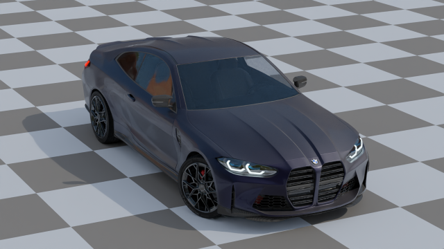 m4 g82 2020 rigged Model 3D .c4d .max .obj .3ds .fbx .stl .blend 