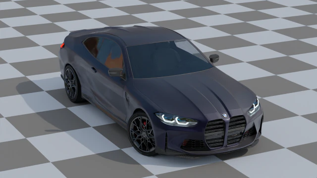 m4 g82 2020 rigged 3D Model .c4d .max .obj .3ds .fbx .stl .blend