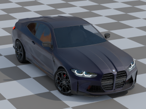 m4 g82 2020 rigged 3D 모델