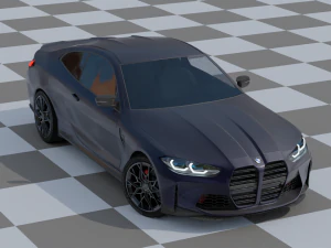 m4 g82 2020 rigged 3D Model