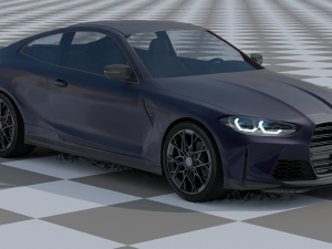 m4 g82 2020 rigged Model 3D