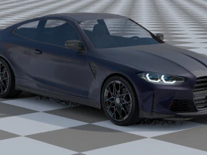 m4 g82 2020 rigged 3D Model