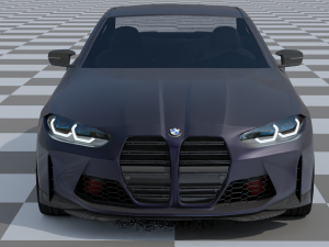 m4 g82 2020 rigged Model 3D