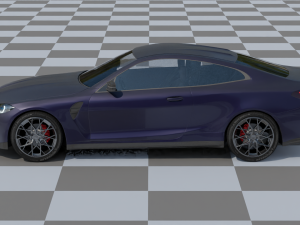 m4 g82 2020 rigged Model 3D