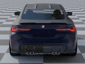 m4 g82 2020 rigged Model 3D