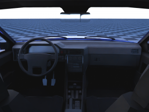 volvo 850 estate low-poly rigged 3D 模型