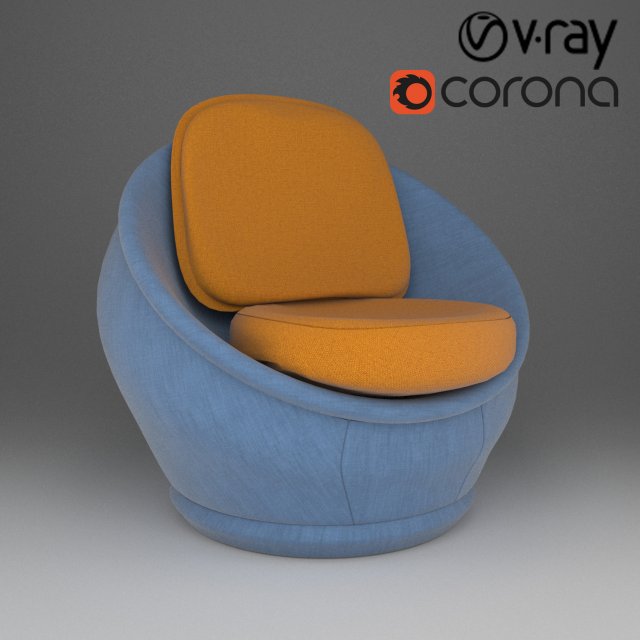 new sofa modern fabric comfort Model 3D .c4d .max .obj .3ds .fbx .stl .blend 