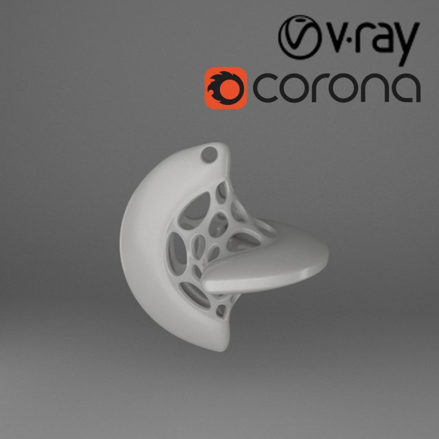 modern indian parametric ceramic necklaces 3D 打印模型 .c4d .max .obj .3ds .fbx .stl .blend 