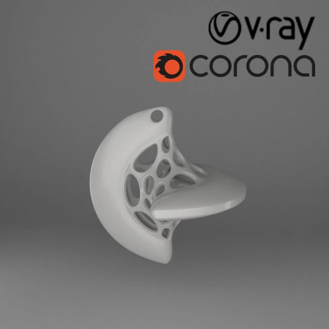 modern indian parametric ceramic necklaces 3D Print Model .c4d .max .obj .3ds .fbx .stl .blend 