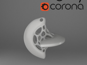 modern indian parametric ceramic necklaces 3D Baskı Modeli