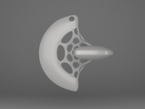 modern indian parametric ceramic necklaces 3D 打印模型