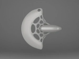 modern indian parametric ceramic necklaces 3D Print Model
