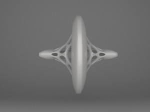 modern indian parametric ceramic necklaces 3D 打印模型