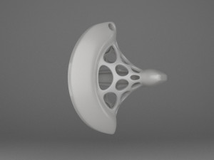 modern indian parametric ceramic necklaces 3D 打印模型