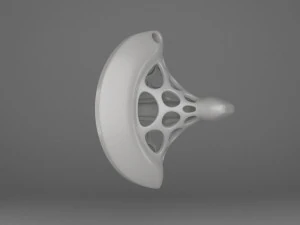 modern indian parametric ceramic necklaces 3D Print Model