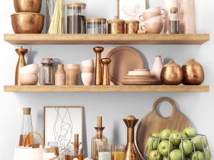 kitchenaccessories002 Model 3D